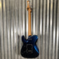 Musi Virgo Fusion Telecaster Deluxe Tremolo Indigo Blue Guitar #0421 Used
