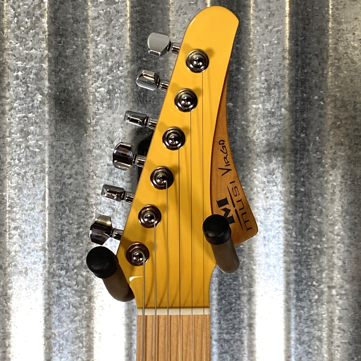 Musi Virgo Classic Telecaster Empire Yellow Guitar #0535 Used