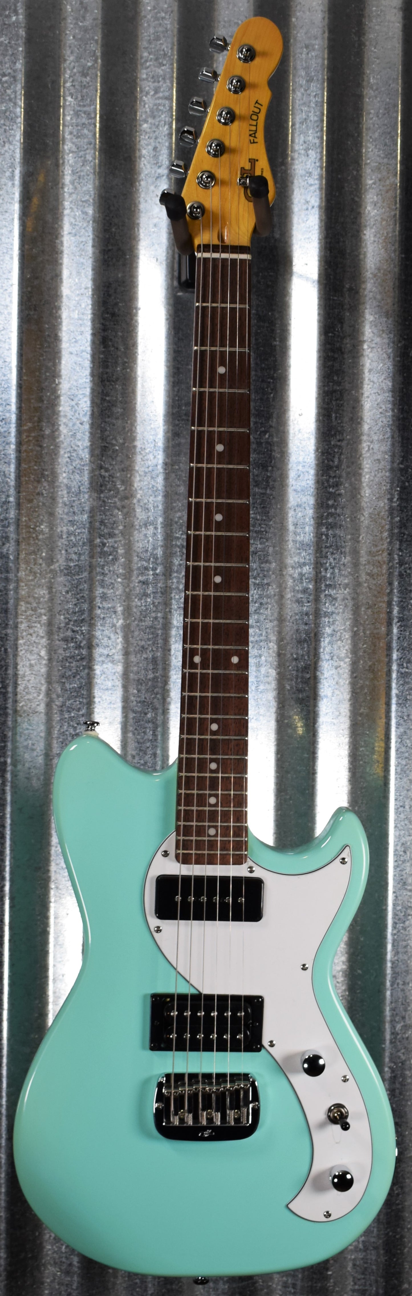 G&L Tribute Fallout Seafoam Green Guitar #5268 Demo