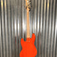 G&L USA JB5 5 String Bass Clear Orange & Case JB-5 Blem #7088