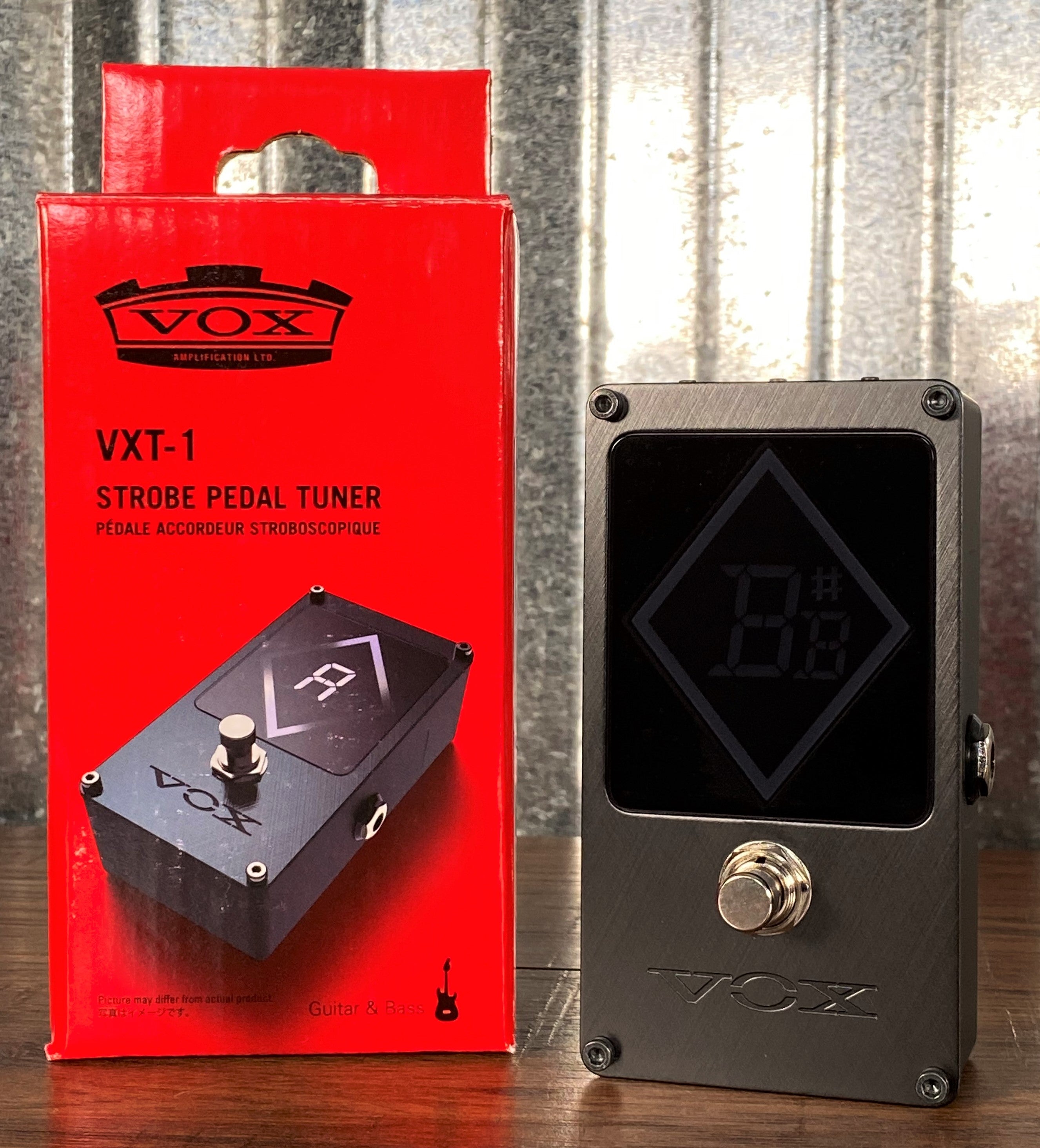 VOX VXT-1 Strobe Guitar Bass Pedal Tuner