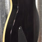 Hamer Archtop Flame Trans Black Double Cut Electric Guitar SATF-TBK #0925