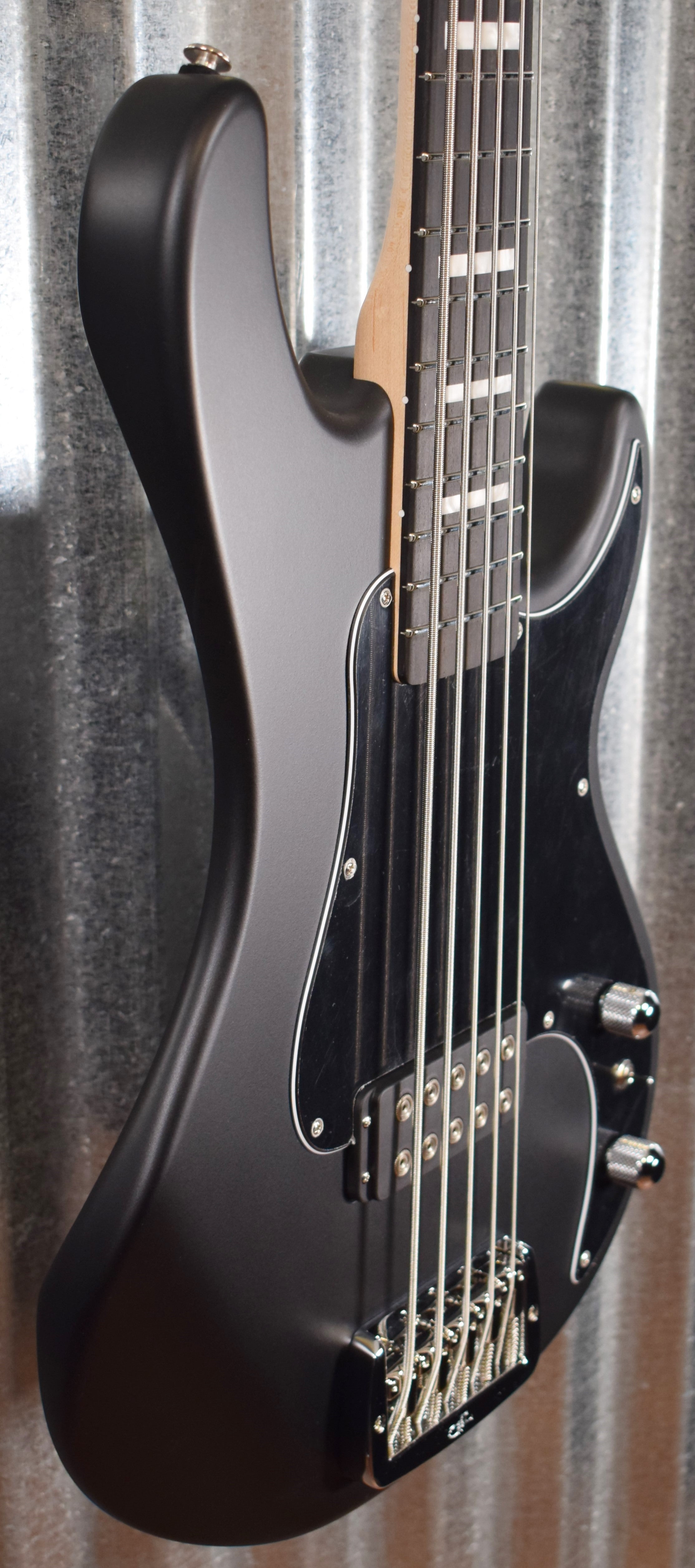 G&L USA Fullerton Custom Kiloton 5 String Jet Black Frost Bass & Case –  Specialty Traders