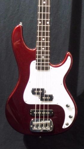 G&L Tribute SB2 Electric Bass in Bordeaux Red Metallic & Gig Bag #8279