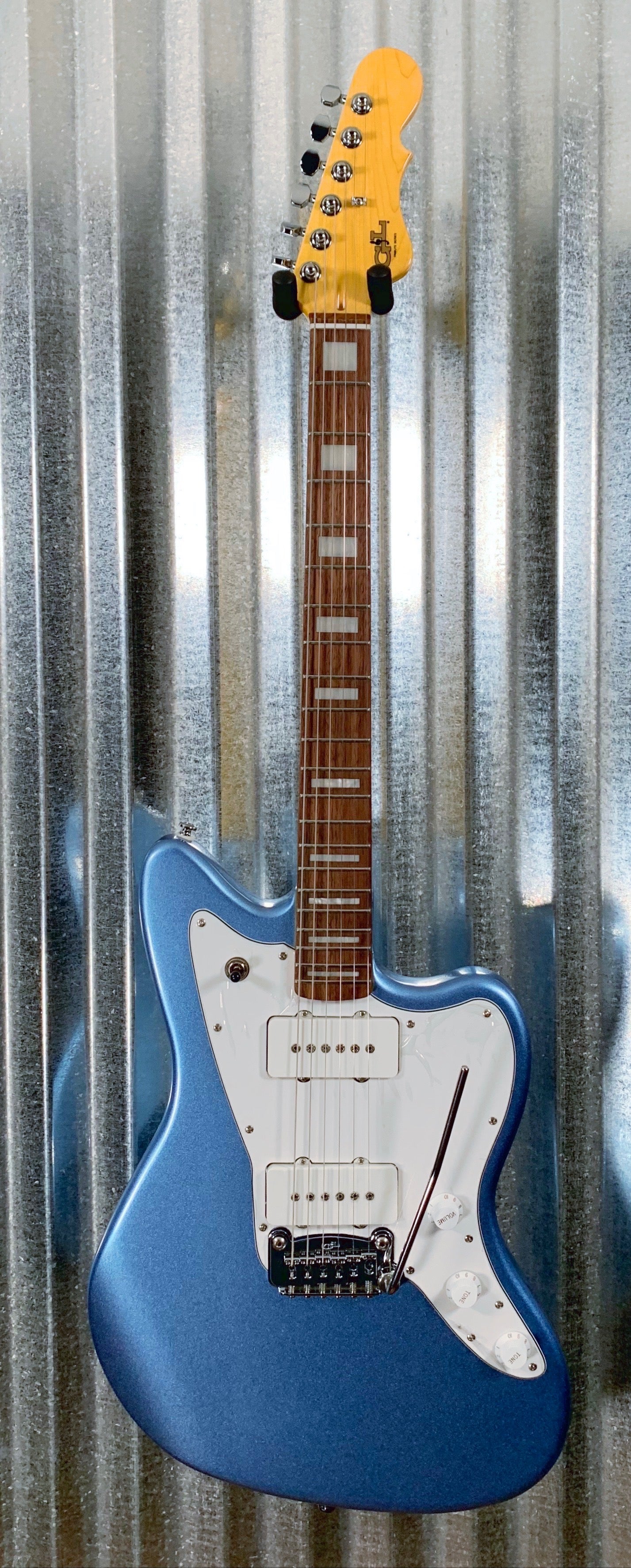 G&L Guitars Tribute Doheny Lake Placid Blue Offset Body Guitar #2758