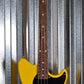 G&L USA Fullerton Limited Edition Fallout Bass Racing Yellow 4 String Short Scale & Gig Bag #2086