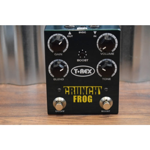 T-Rex Engineering Crunchy Frog Classic Overdrive Boost Guitar Effects Pedal Used