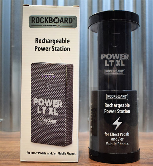 Warwick Rockboard Power LT XL 9v Rechargeable Guitar Effect Pedalboard Power Supply Black