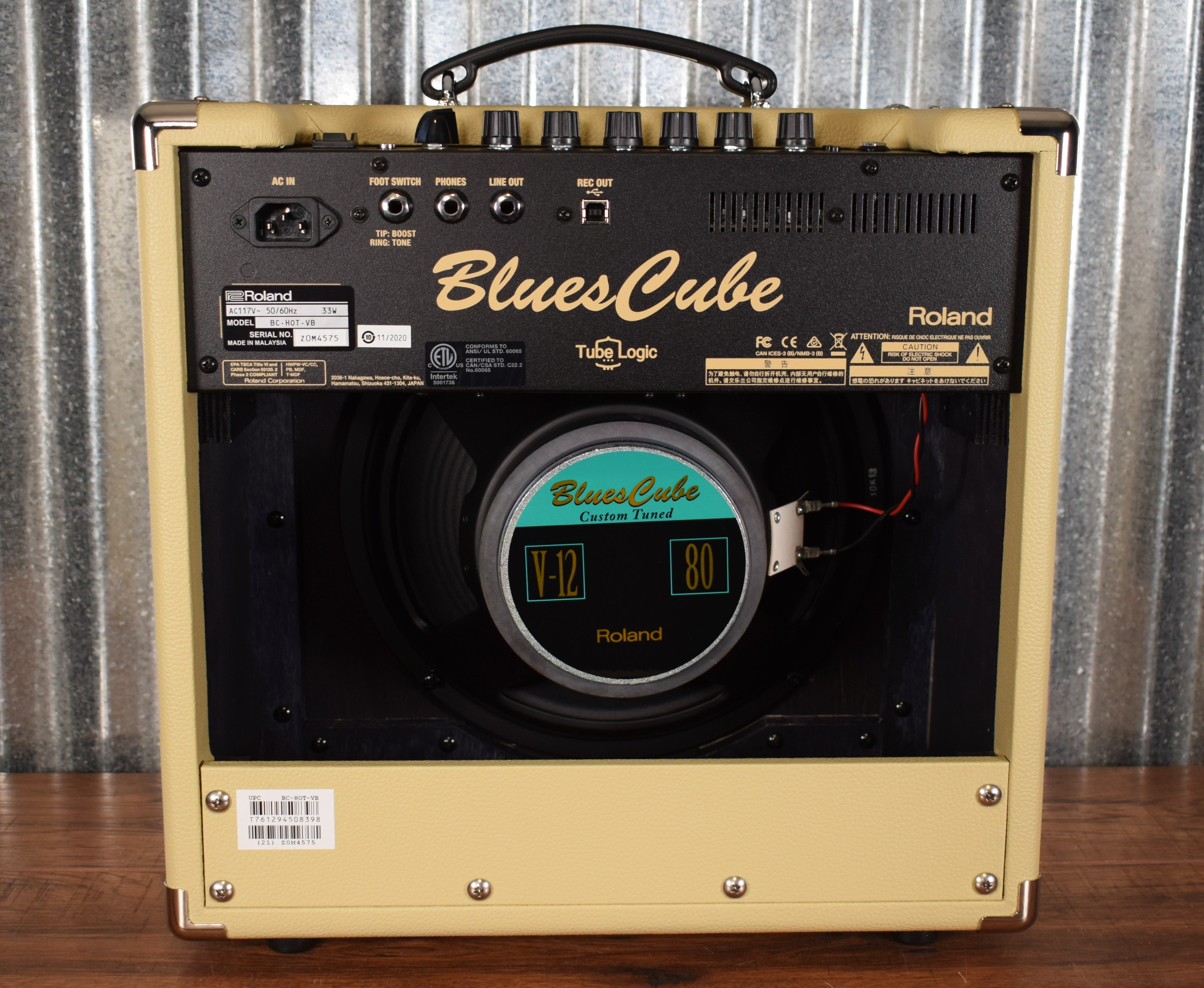 Roland BC-HOT-VB Blues Cube Hot 30 Watt 1x12