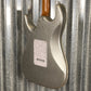 Jet JS500SLS HH Strat Style Guitar Bound Silver Sparkle #0009 Blem