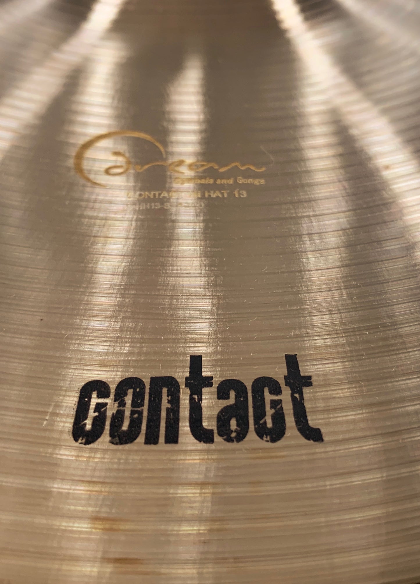 Dream Cymbals C-HH13 Contact Series Hand Forged & Hammered 13" Hi Hat Set Demo