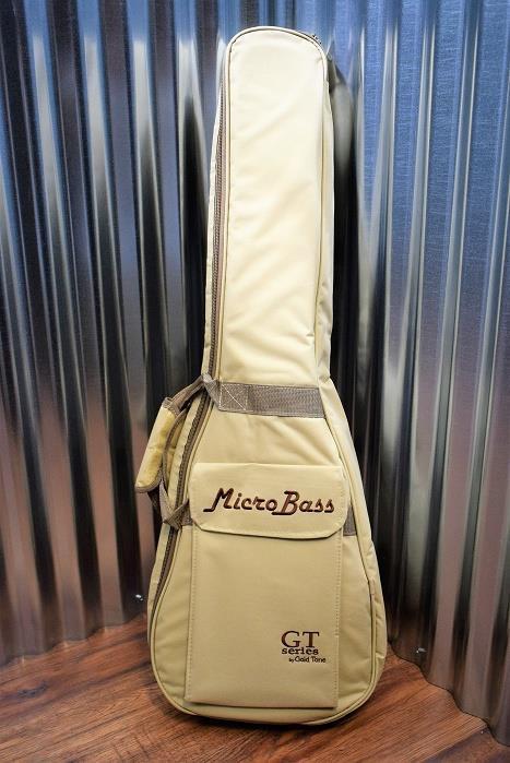 Gold Tone Microbass ME-BASSFL Fretless Solid Mahogany 23" Scale Bass & Bag