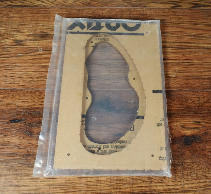 Routing Template Set For Guitar Body Back Control Cavity