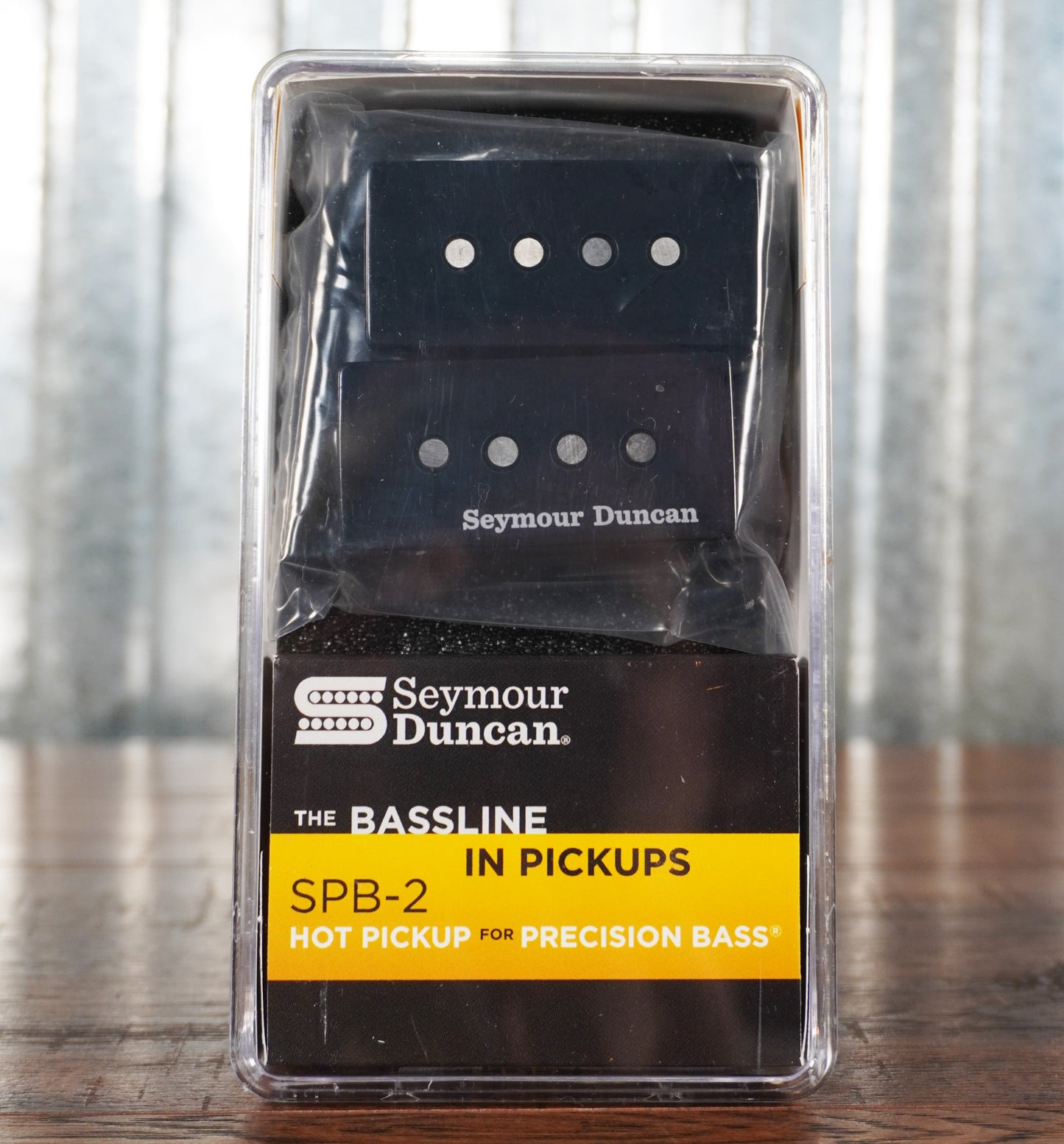 Seymour Duncan SPB-2 Hot P-Bass 4 String Pickup Set Black