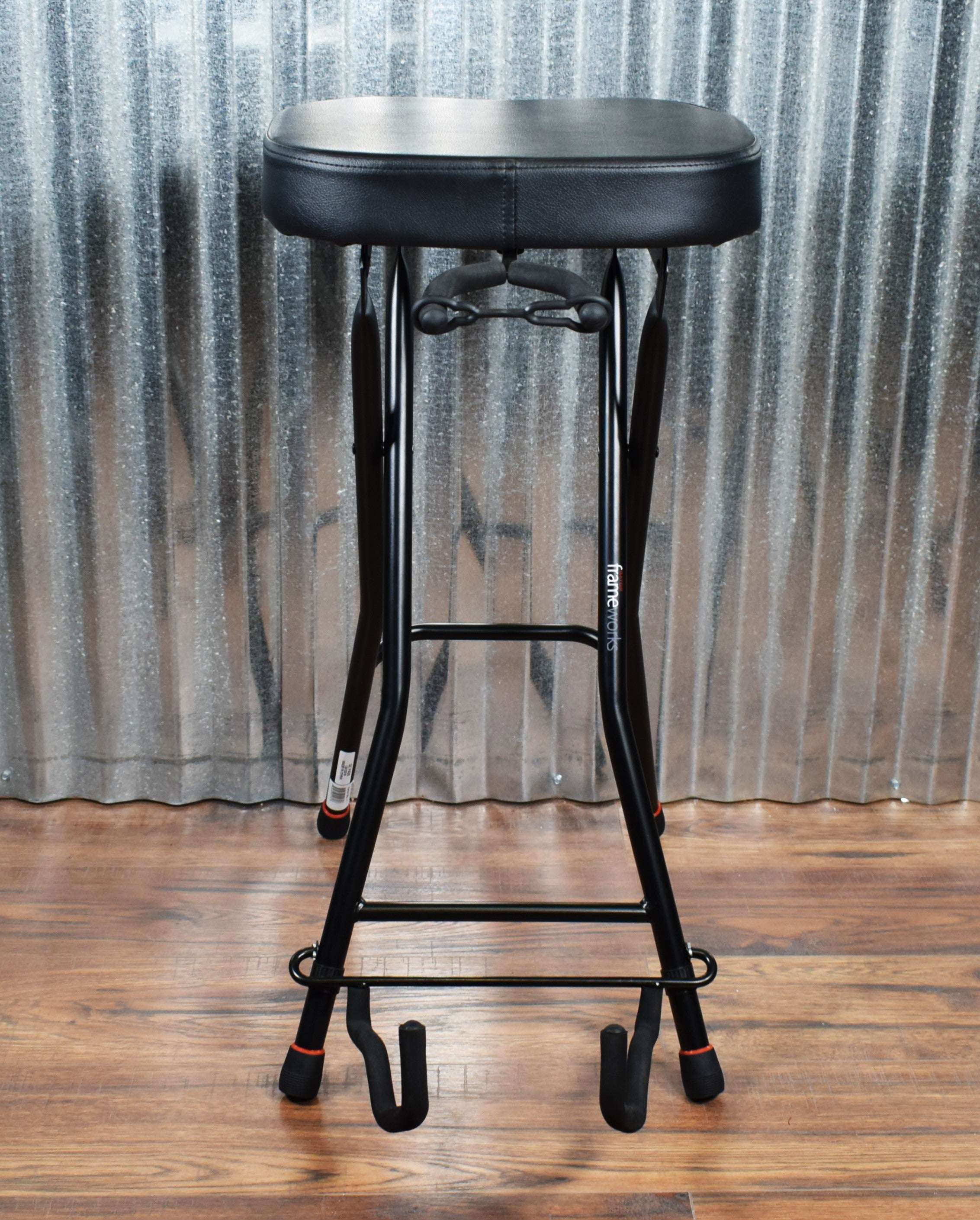 Gator Frameworks GFW-GTRSTOOL Guitar Player Portable Stool & Stand