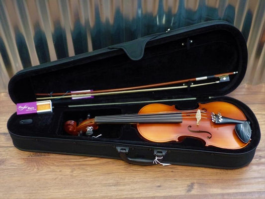 Becker 175 Prelude 4/4 Violin in Brown with Bow & Case #1004*