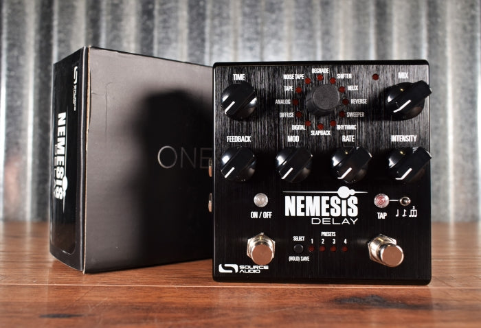 Source Audio SA260 One Series Nemesis Delay Guitar u0026 Bass Effects Pedal
