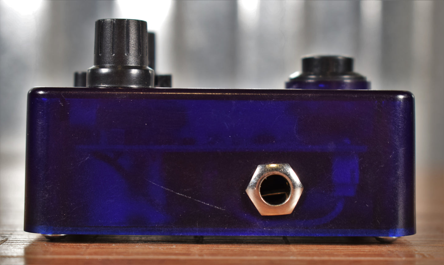 SKS Audio Musiwewe Purple Blue Powerful Response Distortion Guitar Effect Pedal