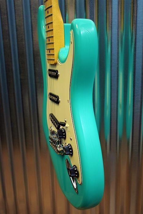 G&L Guitars USA S-500 Belair Green Electric Guitar & Hardshell Case S500 #7508