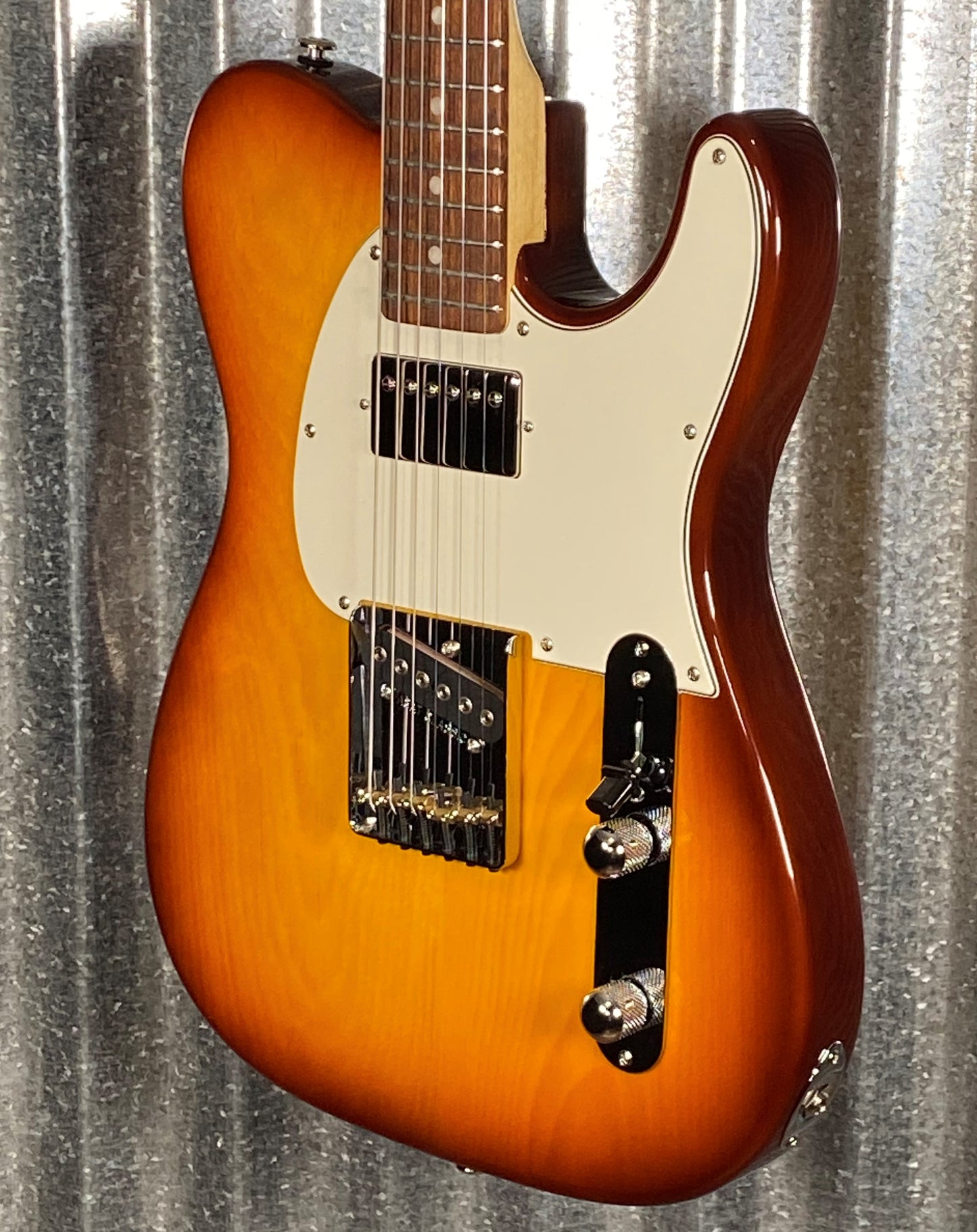 G&L USA 2021 Fullerton Deluxe ASAT Classic Bluesboy Old School Tobacco Sunburst Guitar & Bag #4096 Used