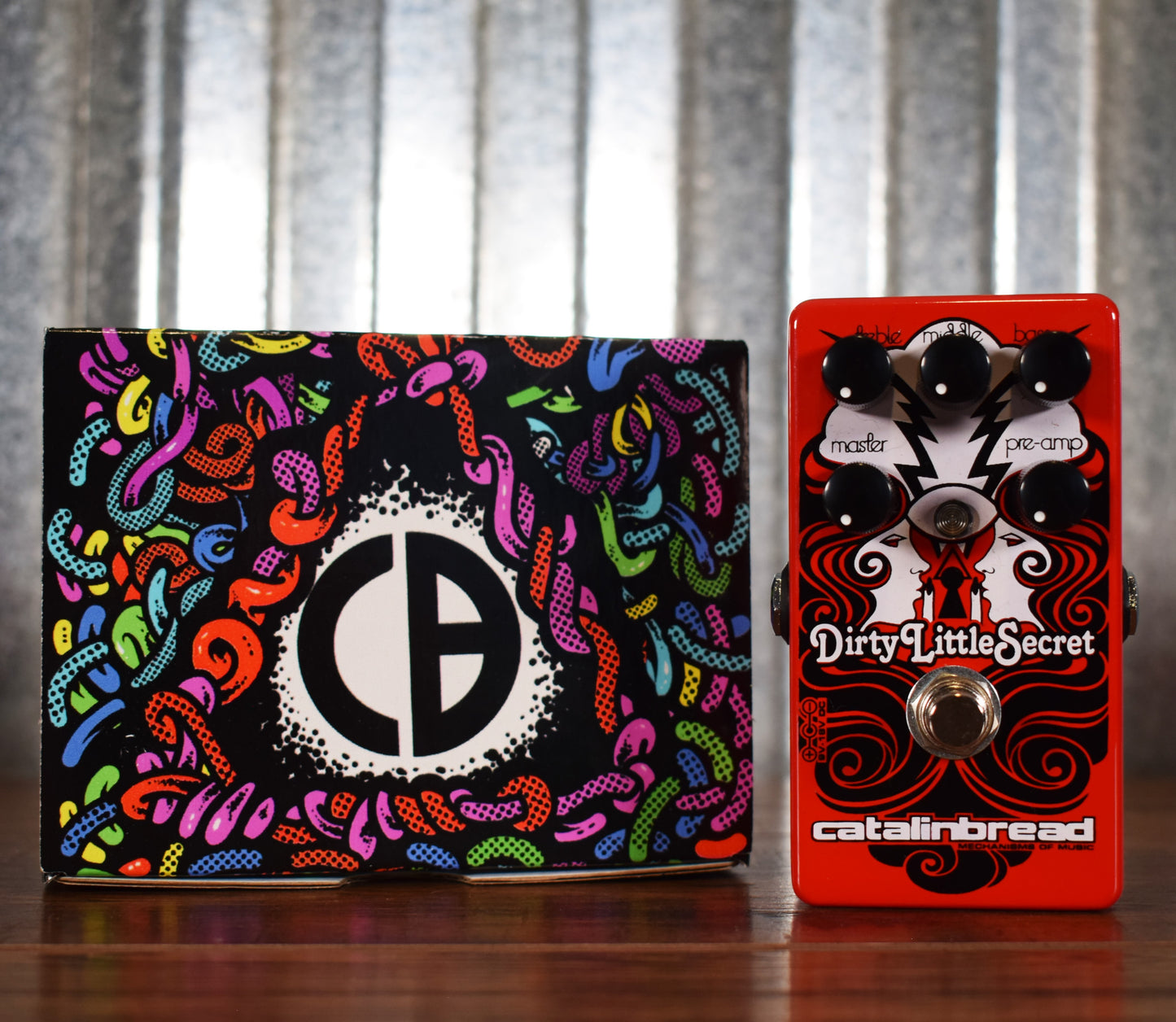 Catalinbread DLS Dirty Little Secret Red Distortion Guitar Effect Pedal Demo