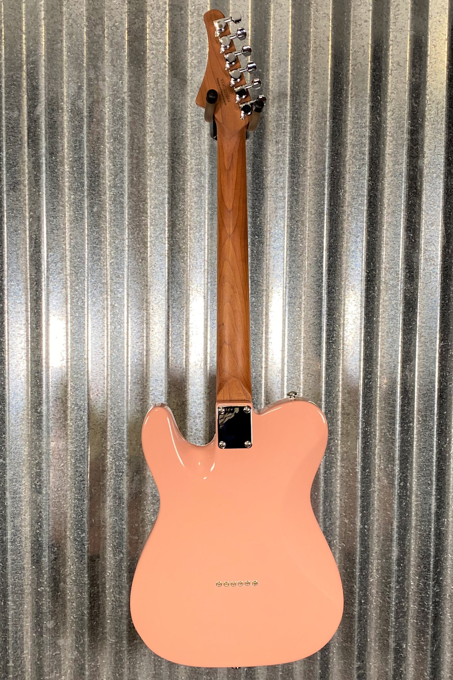 Musi Virgo Classic Telecaster Shell Pink Guitar #5044 Used