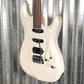 Musi Capricorn Fusion HSS Superstrat Pearl White Guitar #0126