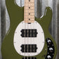 Sterling by Music Man Stingray HH 4 String Bass Olive RAY4HH-OLV-M1 #6553