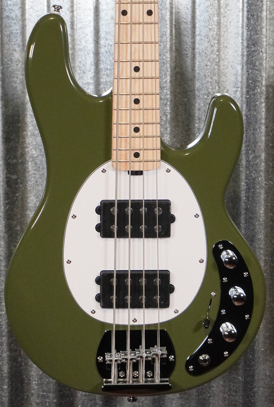 Sterling by Music Man Stingray HH 4 String Bass Olive RAY4HH-OLV-M1 #6553