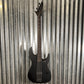 ESP LTD M-4 Black Metal Black Satin 4 String Bass LM4BKMBLKS #1895 B Stock