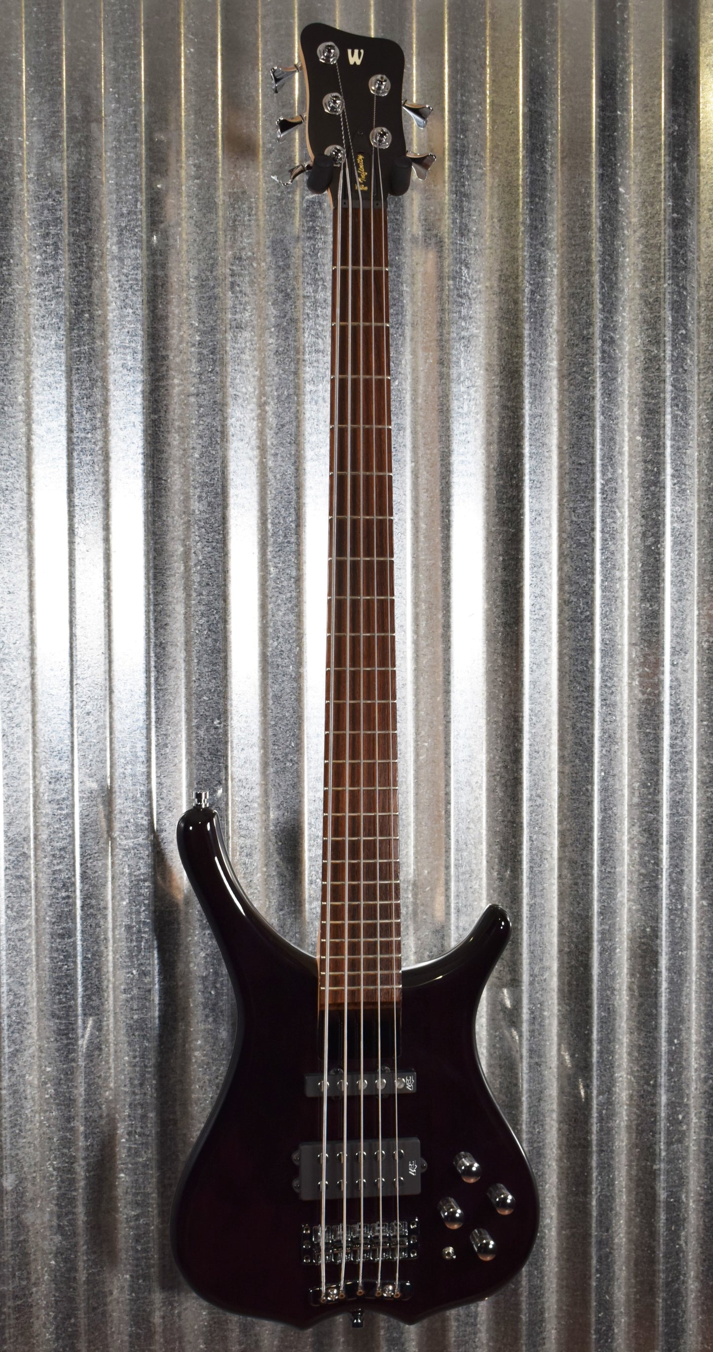 Warwick Rockbass Infinity 5 String Nirvana Black Bass & Bag #5818