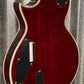 ESP LTD EC-1000T CTM Eclipse Fishman See Thru Black Cherry Guitar & Bag LEC1000TCTMFMSTBC #1307 Used