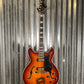 Hagstrom VIK67-G-VSB '67 Viking II Semi Hollow Vintage Sunburst Guitar #0398