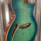 ESP LTD TL-6 Aqua Marine Mist Acoustic Electric Guitar & Case TL6FMAQMB #1801