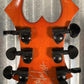 B.C. Rich NJ Neck-Thru Series Warlock Flame Maple Cherry Sunburst Floyd Rose Guitar & Case #0508 Used