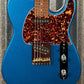 G&L USA Fullerton Deluxe ASAT Classic Lake Placid Blue Guitar & Bag #0092