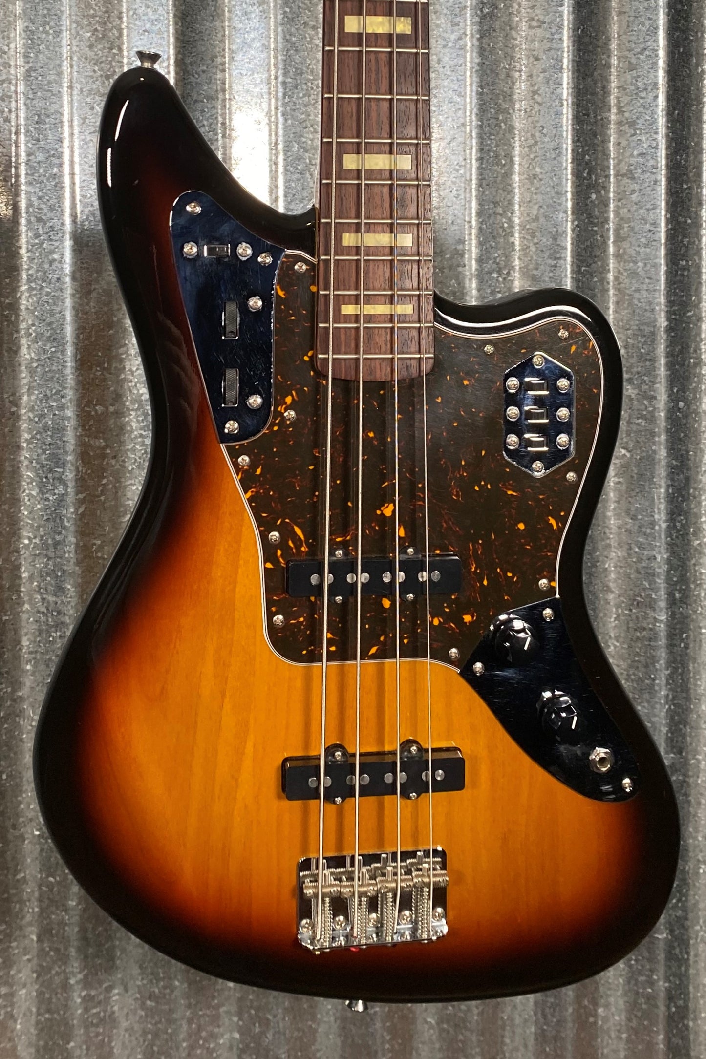 Fender Japan 2013 Jaguar Bass 3 Color Sunburst 4 String Bass & Gator Case #4883 Used