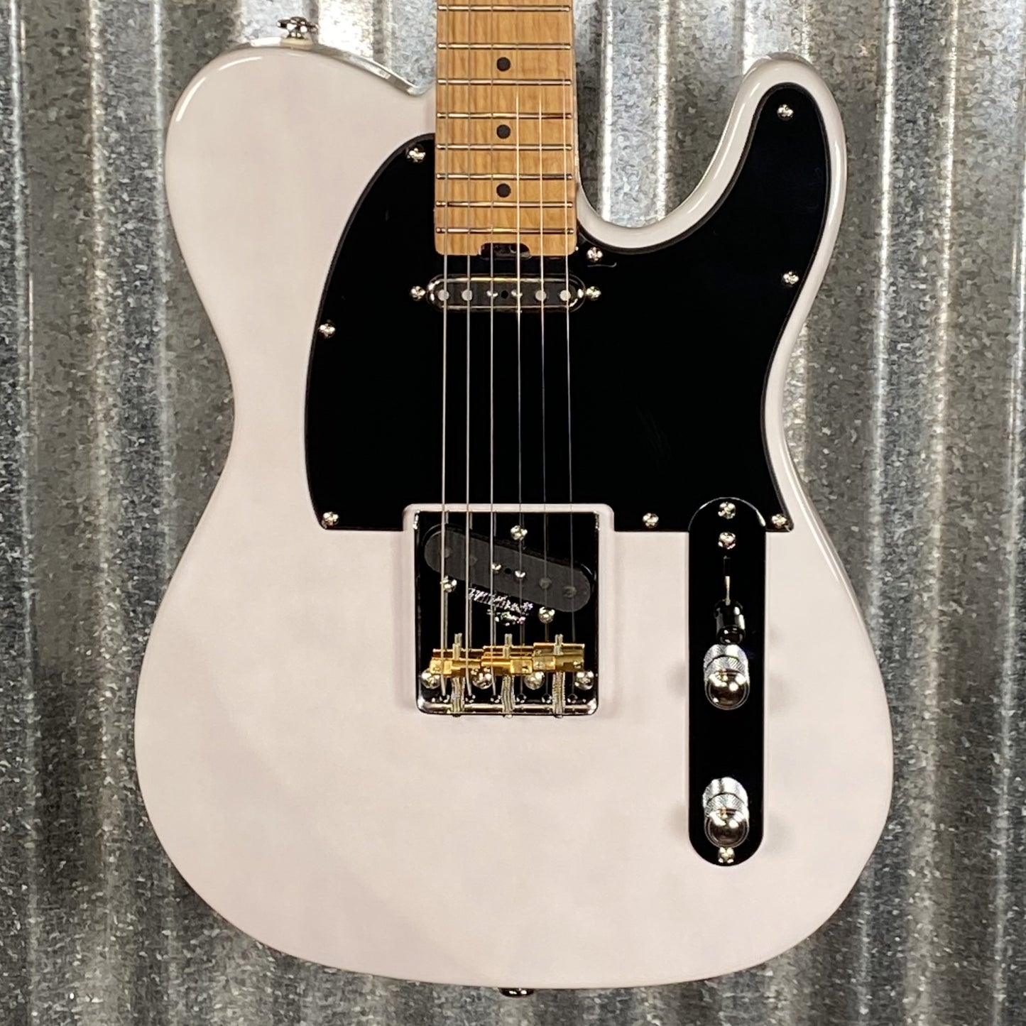 Musi Virgo Classic Telecaster White Guitar #0224 Used