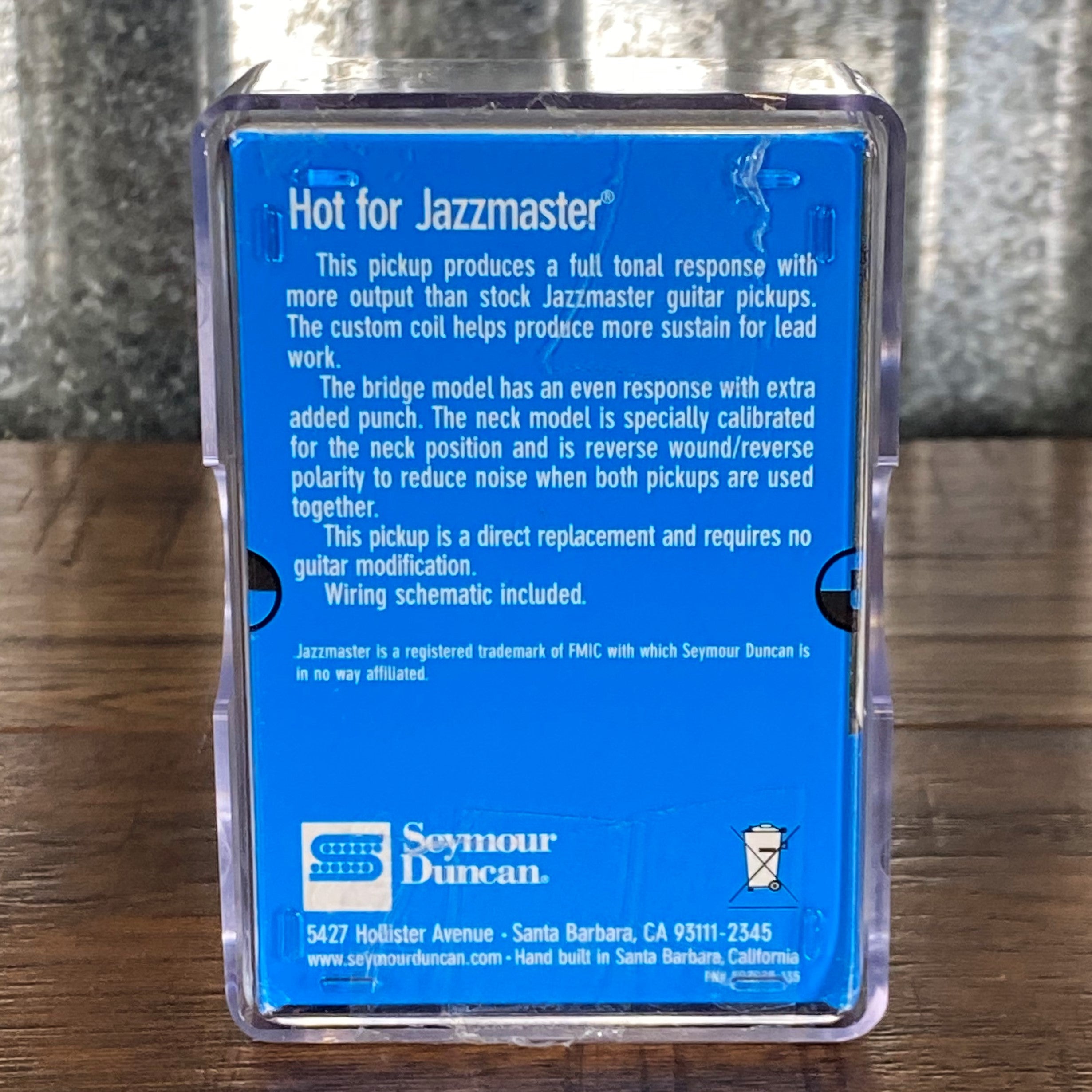 Seymour Duncan SJM-2b Hot for Jazzmaster Guitar Pickup