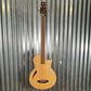 ESP LTD TL-4 Natural 4 String Thinline Acoustic Electric Bass #2591 Used