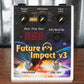 Panda Audio Future Impact 3 Guitar & Bass Synthesizer Effect Pedal Used