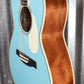 PRS Paul Reed Smith SE P20E LTD ED Acoustic Electric Parlor Powder Blue Guitar & Bag #2937