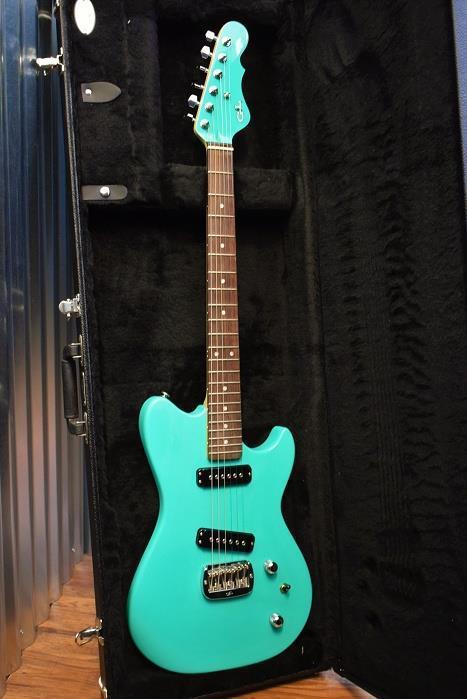 G&L Guitars USA SC-2 Belair Green Electric Guitar & Case SC2 2016 #6505