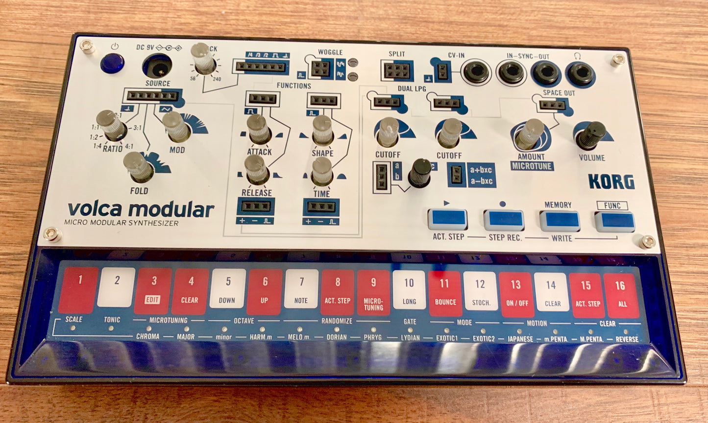 Korg Volca Modular Tabletop Micro Analog Synthesizer Used