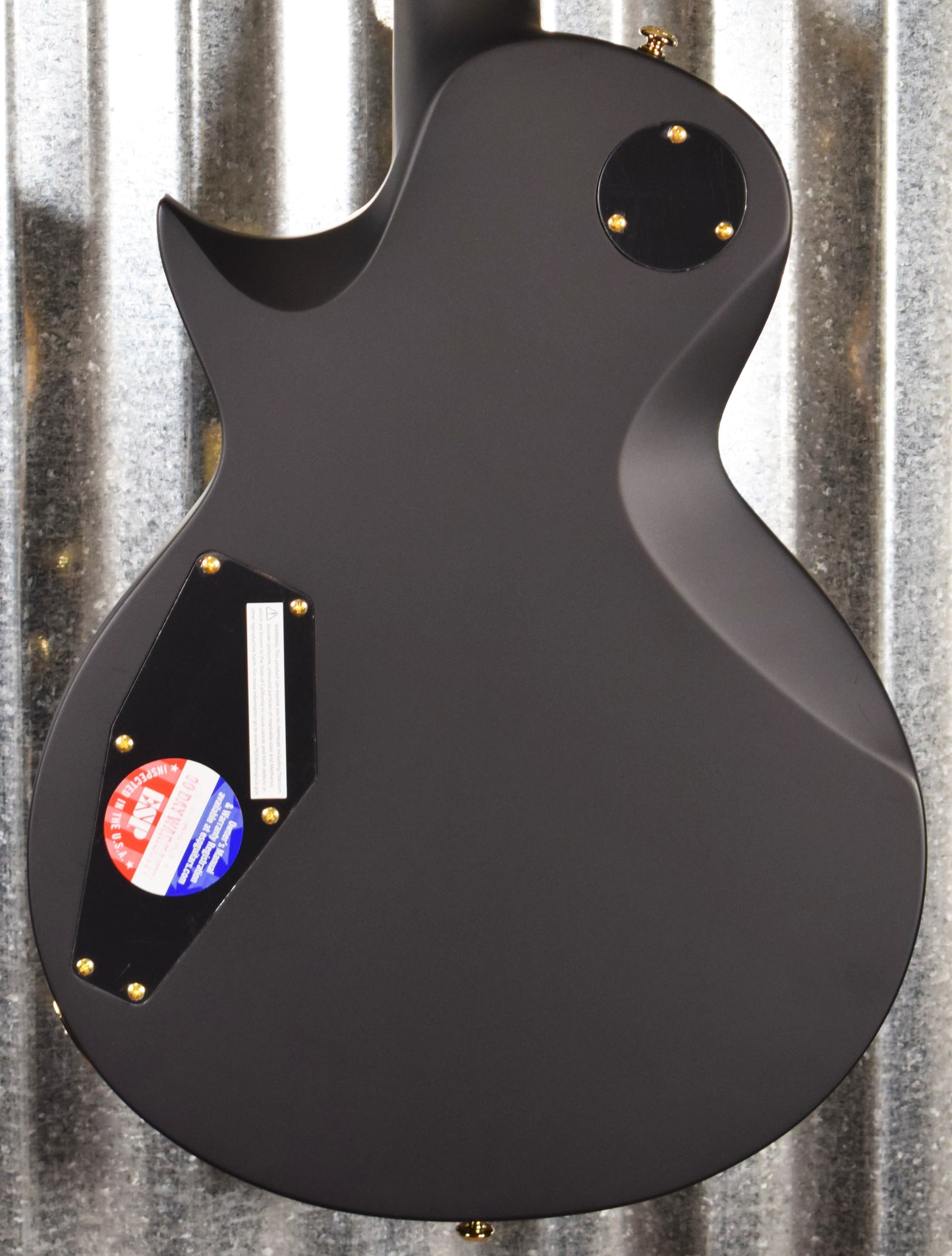 ESP LTD EC-1000 Vintage Black Seymour Duncan Guitar LEC1000VBD #0247 Demo