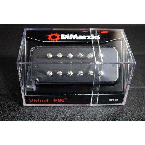 DiMarzio DP169 Virtual P90 Soapbar Guitar Pickup DP169BK Black
