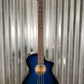Breedlove Pursuit Exotic S Concert Twilight CE Acoustic Electric 4 String Bass #6537