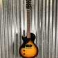 Gibson Les Paul Junior LP JR Vintage Tobacco Burst Left Hand Guitar & Case #0233 Used