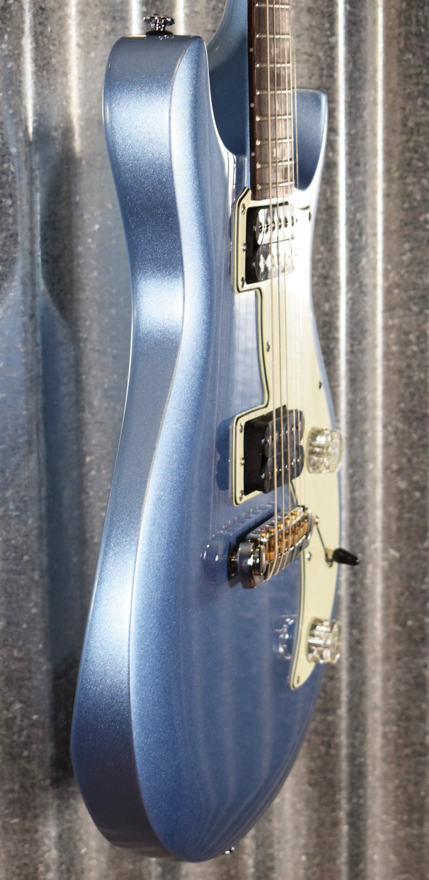PRS Paul Reed Smith SE Mira Frost Blue Metallic Guitar & Bag #4570