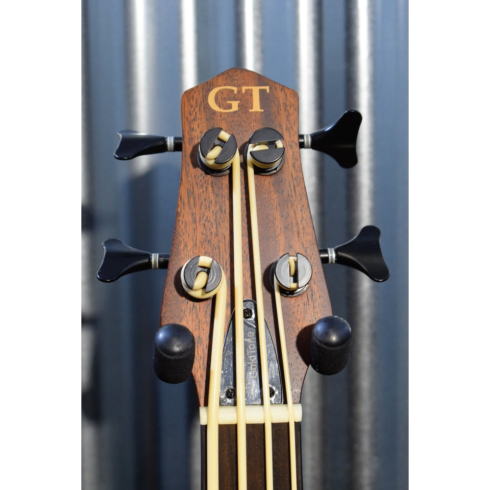 Gold Tone Microbass ME-BASSFL Fretless Solid Mahogany 23" Scale Bass & Bag Used